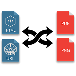 Конструктор документов PDF и PNG из URL или HTML